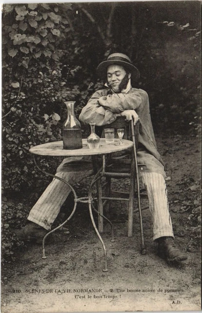 CPA Scene de la Vie Normandie - Man - Type (1226415)