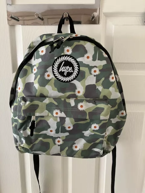 Hype Hold-all / Rucksack - Khaki/Daisy Design