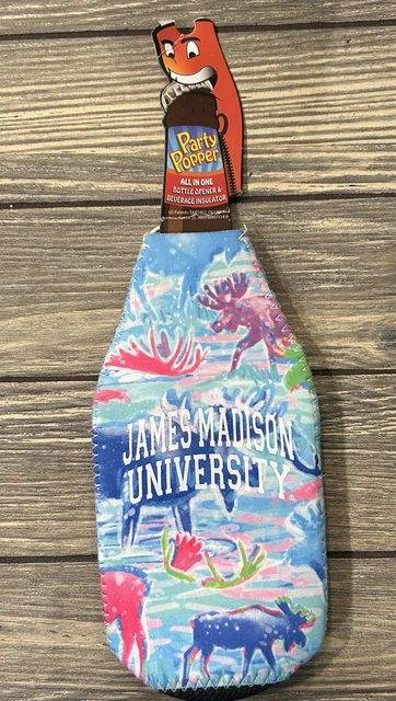 Spirit Products James Madison University Party Popper Bottle Opener And Beverage
