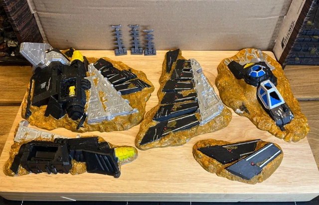 WARHAMMER 40K BATTLE For Macragge Crashed Aquila terrain piece Scenary