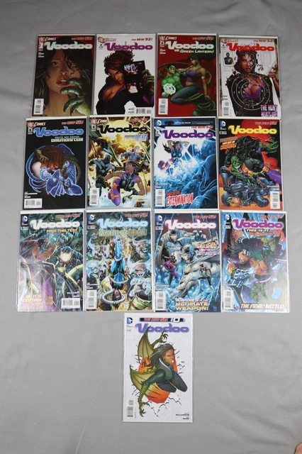 Voodoo Vol.2 0 1 2 3 4 5 6 7 8 9 10 11 12 COMPLETE DC NEW 52 13 FULL RUN SET LOT