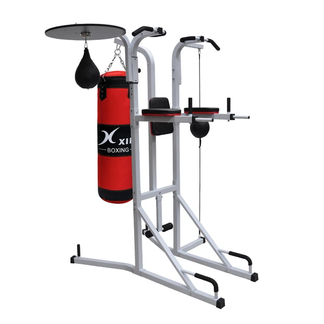 8 in 1 Boxing Rack / Stand - Multi Function Home Gym Station - 20kg Punching Bag