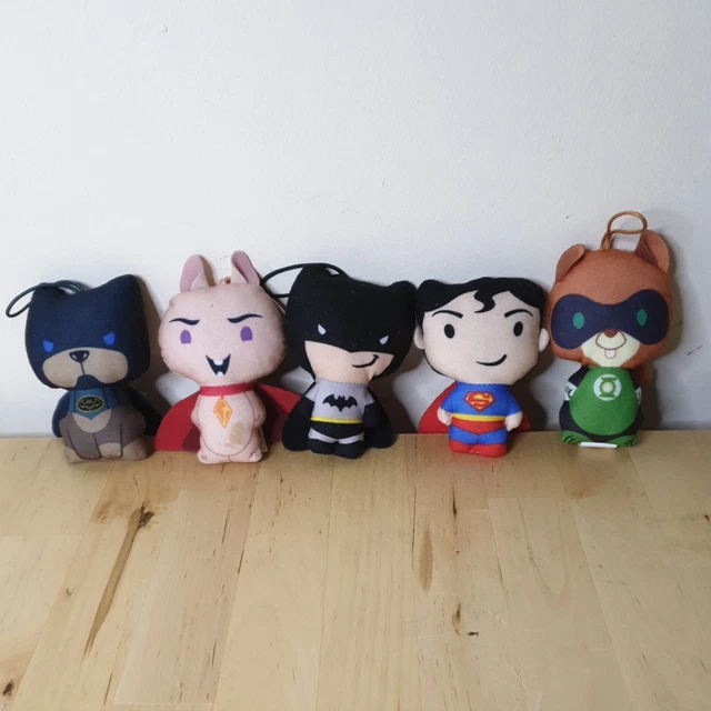 DC League of Super Pets McDonald's Happy Meal Toy Bundle 5 x 4" Soft Toys 2021