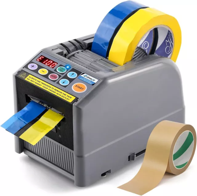 Dual Tape Cutter Electric Tape Cutting Machine Automatic Tape Dispenser  Office