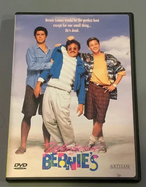 Weekend At Bernie’s, Rare Oop Dvd, Johnathan Silverman,Andrew Mccarthy Film 1989