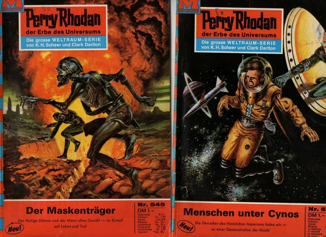 Wo Kann Ich Gebrauchte Perry Rhodan Hefte Kaufen 2 PERRY RHODAN Hefte 1. Auflage - 545 + 546 - *1972 EUR 1,00 - PicClick DE