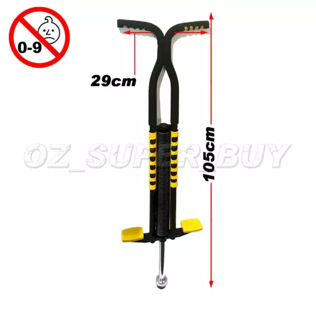 Jackhammer Jump Pogo Stick healthy fun exercise for Kids or Aldult Double Stick
