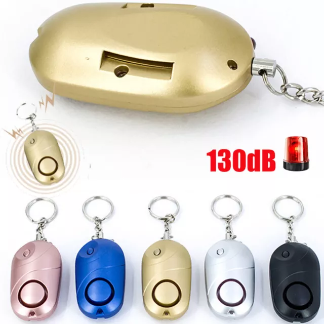 10x Police Approved Alarm Personal Panic Rape Attack Safety Security Alarm 130DB