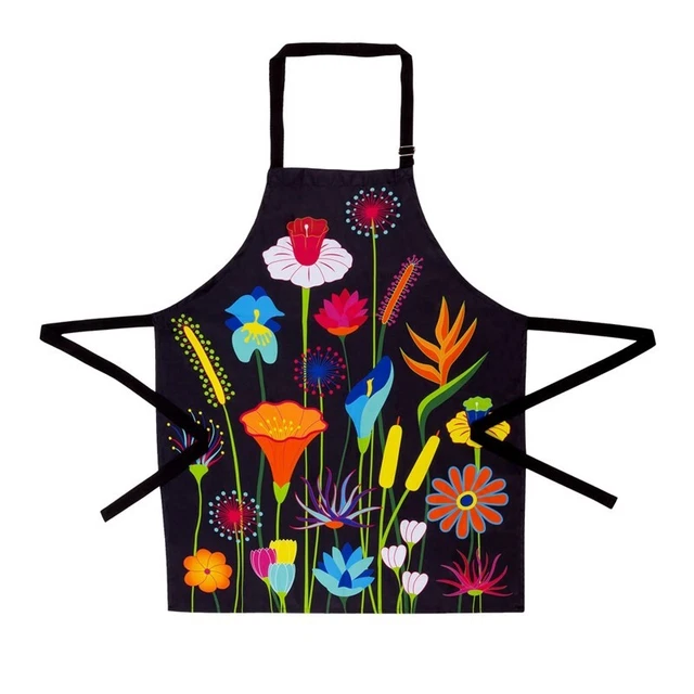 TABLIER DE CUISINE PYLONES Jardin fleuri EUR 19,90 PicClick FR