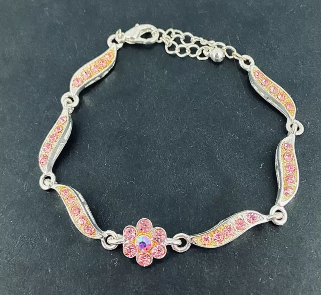 Bijoux Fantaisie Bracelet, avec Pierres, ca.21 CM Long, Bon Zustand. ⭐️⭐️⭐️⭐️⭐️