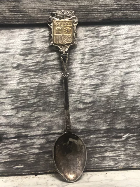 Vintage Souvenir Spoon Collectible Espana Spain