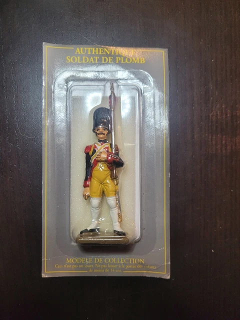 Lot De 19 Soldats De Plomb Starlux - Officier Napoléon 3e Régiment, Occasion