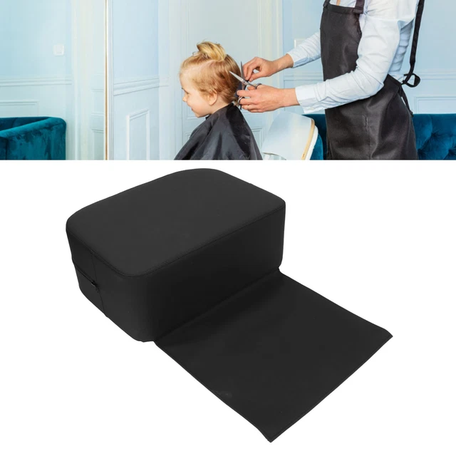 Cojín de asiento elevador de salón para corte de pelo infantil cuero PU