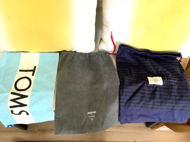TOMS Canvas Shoe Bag Dust Cover+Two More