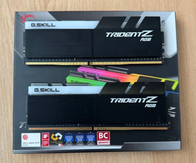 16GB G.Skill Trident Z RGB DDR4-3200 DIMM CL16 Dual Kit (2x 8GB)