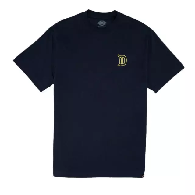 T-Shirt  Uomo Dickies Blu Dk0A4Yz5Dnx1 Tee Guy Mari Blu Uomo