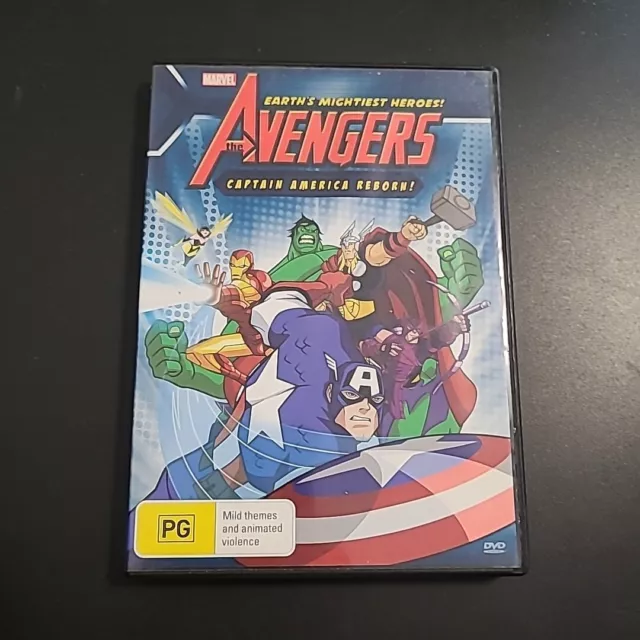 Marvel - The Avengers - Captain America Reborn (DVD, 2010)