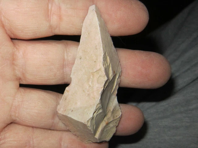 Nice Well Used Authentic Missouri Flake Knife Artifact Spear Arrowhead Tool