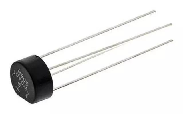 1 x Vishay 2W02G-E4/51, Bridge Rectifier, 2A 200V, 4-Pin WOG