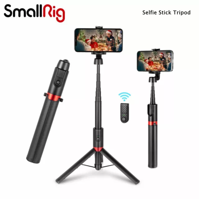 SmallRig Bluetooth Selfie Stick Tripod Handy Stative for phone 1.3m Free Switch