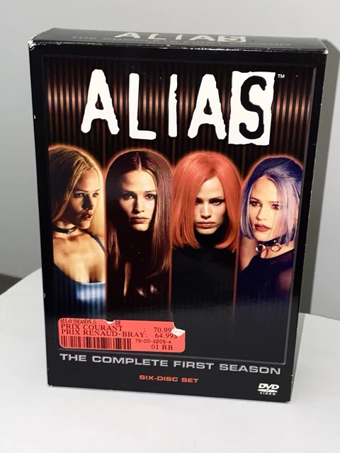 ALIAS DVD COMPLETE Sets Seasons 1 and 2 ~ Season 2 is BRAND NEW SEALED ...