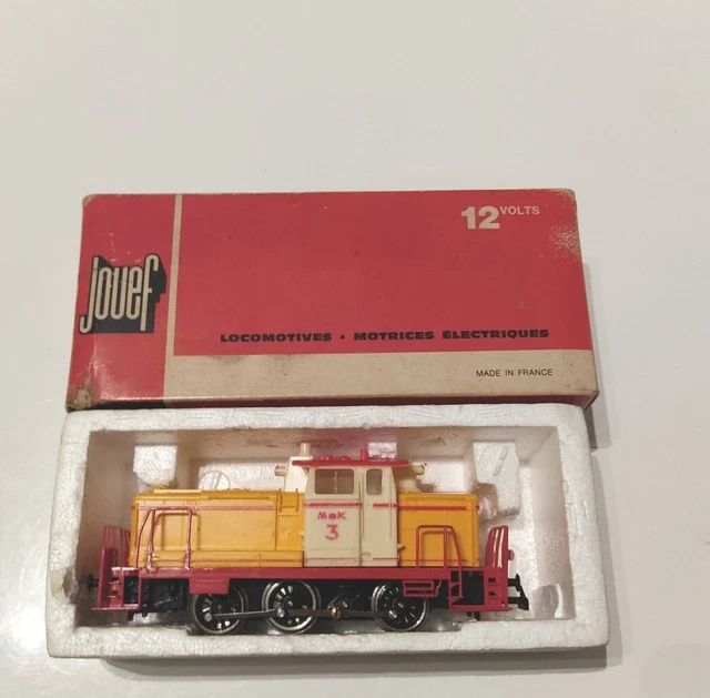 Locomotive Mak 3 Jouef Ho En Boite En Très Bon État.