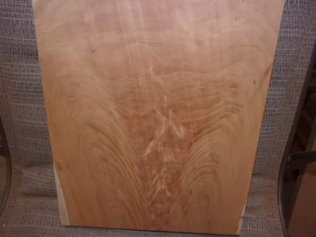 1 Pc Cherry Lumber Wood Air Dried Board 12 1/8"X 10"X 1 9/16" 51L Carving Block