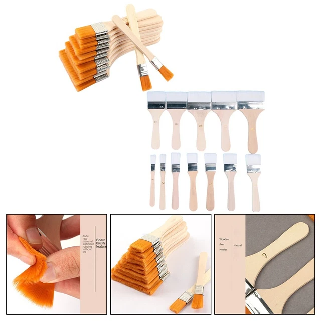 Kunstbedarf 12pcs/set Für Acryl-/Ölgemälde Für Aquarellholz Vielseitig