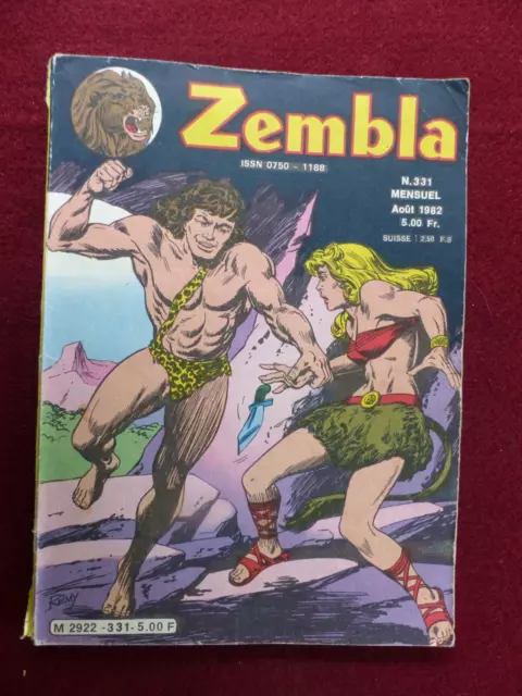 petit format :  ZEMBLA n° 331 de aout  1982