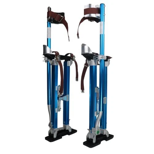 24"-40" Drywall Stilts Adjustable Aluminum Tool Stilt for Painting Painter Ta...