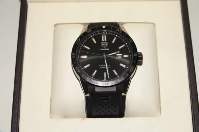 £1225 Tag Heuer Carrera Connected Calibre 5 Titanium AWBF2A80 Automatic 45mm