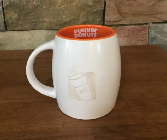 Dunkin Donuts~2012~Engraved~14 Oz~Coffee Mug
