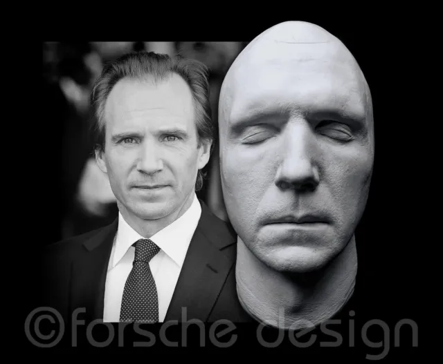 Ralph Fiennes Life Mask Lord Voldemort Bond M Spectre Skyfall Schindler's List