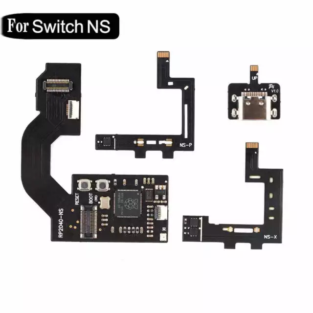 RP2040 Game Console Cable Chip Replacement Parts Kit for Switch NS/Lite New 3