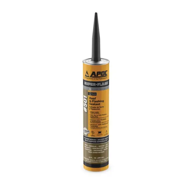 Black Jack 1010-9-66 Neoprene Rubber Wet/Dry Flashing Cement 10 oz. (Pack of 12)