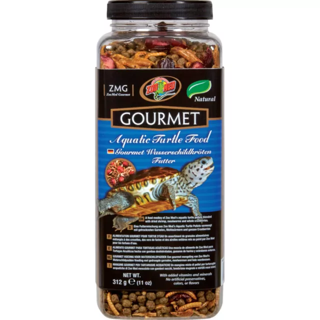 Nourriture gastronomique pour tortues aquatiques 312g