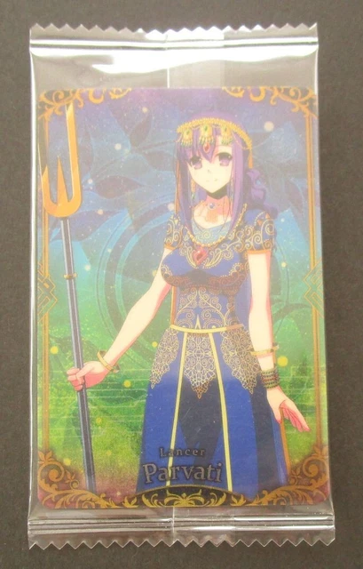 Fate Grand Order Parvati R15 Card Part 5 FGO Wafer Bandai 2018 Japanese