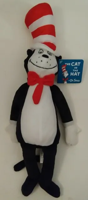 Kohl's Cares / Dr. Seuss The Cat in The Hat Plush Stuffed 18" NEW with TAG