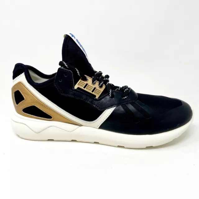 Adidas Originals Tubular Runner Black Gold White Mens Trainers Sneakers B35639