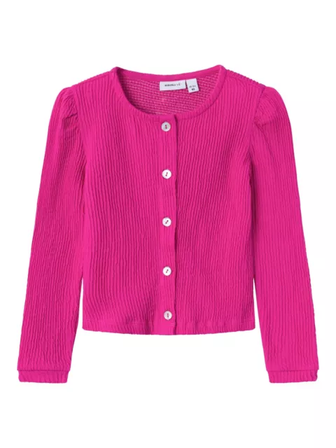 Name it Mädchen Strickjacke Gr. 92-128 NMFOLOLOU LS CARDIGAN