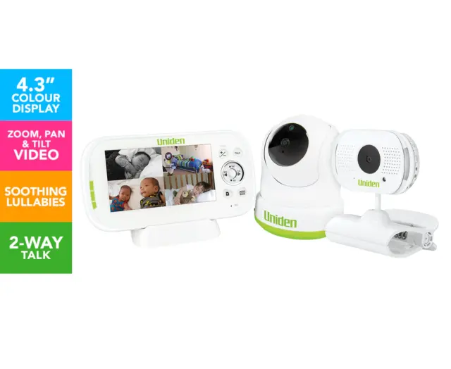 BW3451R+1 Digital Wireless Baby Video Monitor and Handy Clamp Camera