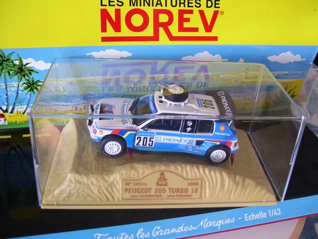 Maquette voiture : Peugeot 205 GTI - 1/24 - Heller - Rue des Maquettes