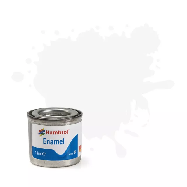 Humbrol AA0374 Esmalte No 34 Blanco Matt (14ml) Modelado