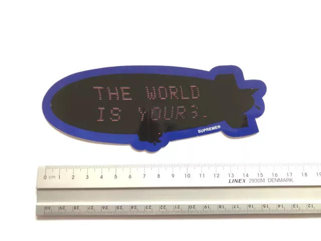 Supreme blimp on sale sticker