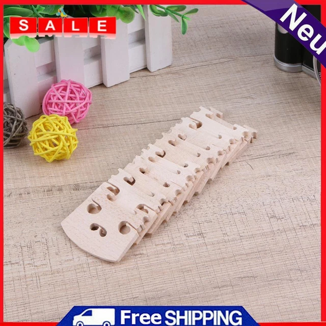 10pcs 4/4 Violin Bridges Parts Maple Fiddle Bridge Musical Instrument Accessory