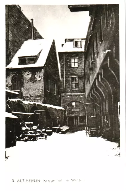 Historisches Foto aus einem Berliner Archiv -Der  Krögelhof