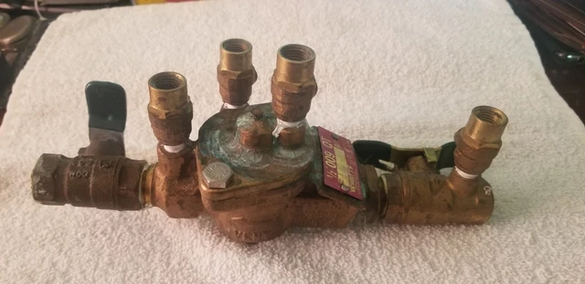 Watts 1/2" 009 QT For Parts of Rebuild was tested ok when removed