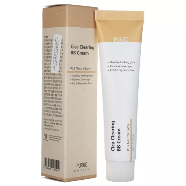 Purito Cica Clearing BB Cream teinte 13 Neutral Ivory, 30 ml