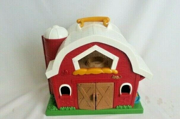 BATTAT BIG RED Barn Animal Farm House Portable Foldable Toddler Toy battat-big-red-barn-animal-farm-house-portable-foldable-toddler-toy