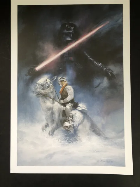 Poster Unofficial The Empire Strikes Back Star Wars Print 11x16 Roger Kastel